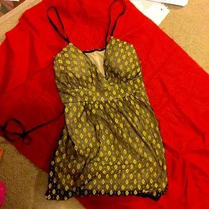 vintage v-neck padded cami